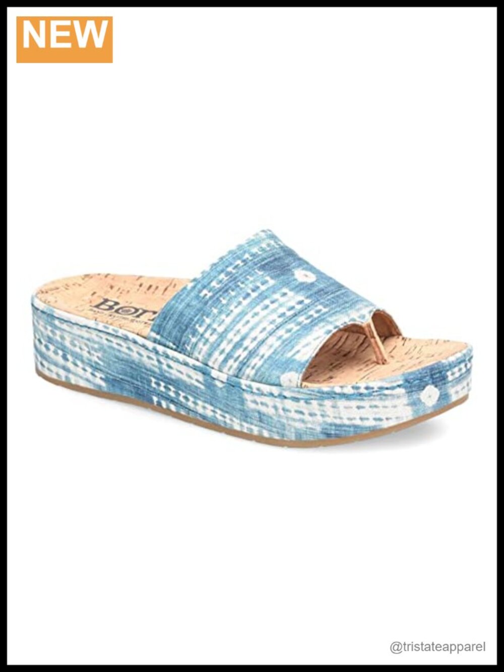 Women's Platform Wedge Thong Sandals Leather Tencel